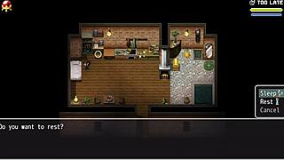 Lost lagoon harem game episode 6 features a cute beauty bathing naked in public.