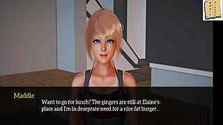 My new family explores erotic adventures in a 3D anime game