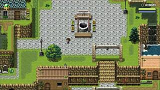 Lost lagoon harem game episode 6 features a cute beauty bathing naked in public.