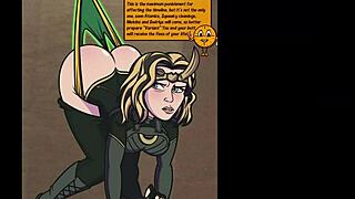 嘿，现在看看这个狂野卡通女孩wedgie合集