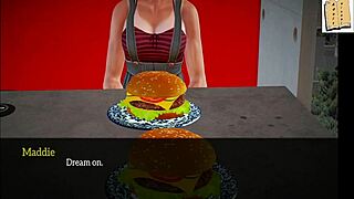 My new family explores erotic adventures in a 3D anime game