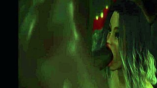 3d hentai with massive cock pounding huge boobs in wild anime scene