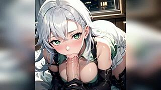 Teen with Big Tits Takes Huge Cock for Deep Creampie