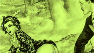 Vintage Erotic Drawings Showcase Retro Anime Style Art