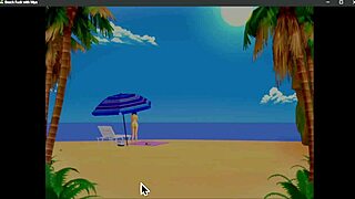 Perfect day for beach fuck with Mya