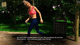 Nursing back to pleasure in hentai game