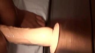 Yo, check this gay twink getting his face sprayed in wild bukkake action! 😲