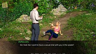 Nursing back to pleasure in hentai game