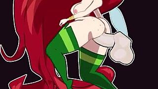 Pari Betilla birahi nakal dalam aksi kartun MILF liar, nak cuba?