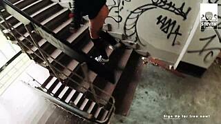 Vicky Hundt, you needy mature vixen, loving that filthy public fuck with StevenShame Dating full scene!