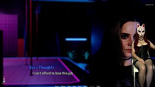 Milf Stripper Blowjobs in Night Club, Clothes Ripped for Cum