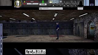 Huge creampie blowjob!