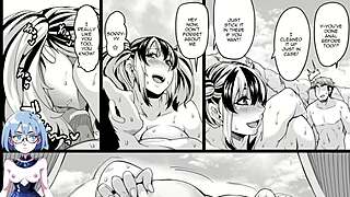 heading to the beach for a holiday, but it turns into hot casual sex with anime vibes 😏