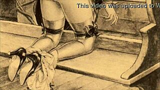 Vintage Erotic Drawings Showcase Retro Anime Style Art