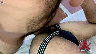 Hairy Brazilian guys bang hard, no holding back! 🐺