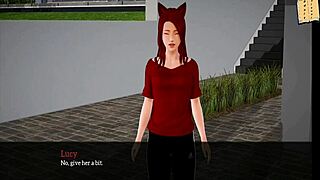 My New Family Part 286: Redhead Teen With Small Tits Gets Erotic Action.