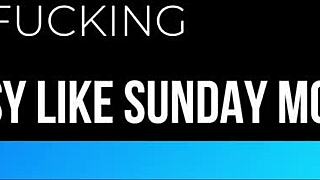 Hey, you wanna chill easy like Sunday morning with me?