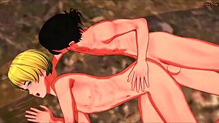Eren And Armin In Attack On Titan Hentai Scene