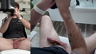 Trying out my new sex toy the XSpaceCup XT5 auto-stroker for the first time