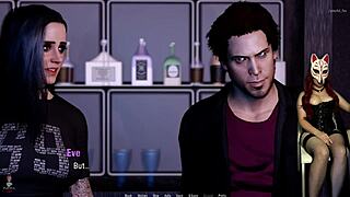 Milf Stripper Blowjobs in Night Club, Clothes Ripped for Cum