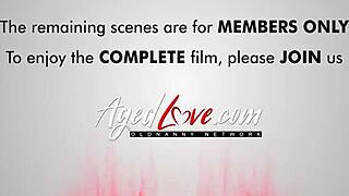 AgedLove Presents Big Black Cock with Extreme Deep Blowjob for Horny European Chick