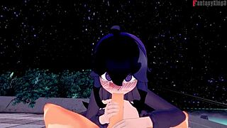 I-I can't believe this hex maniac trainer class is having s-sex in pokemon fantasy!