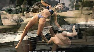 Hot Sex with Step-Cousin After Boxing Match