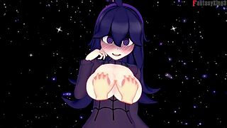 I-I can't believe this hex maniac trainer class is having s-sex in pokemon fantasy!