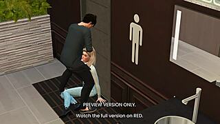 3D Hentai Sex In Bar With Band