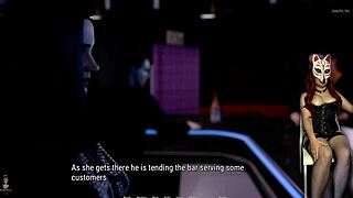 Milf Stripper Blowjobs in Night Club, Clothes Ripped for Cum