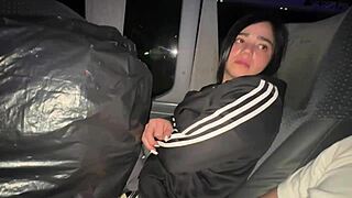 business trip with my perverted cousin turns into wild doggystyle and deepthroat session