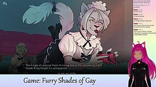 Vtuber Lewdneko PLAYS furry shades of GAY part 1