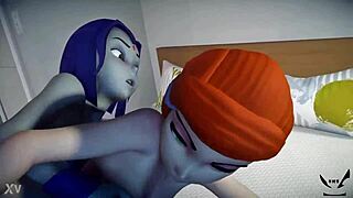 raven and gwen futa action got me hooked, wow! 😍