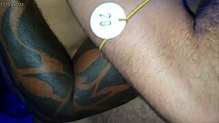 Soldier Pleasures Black Guy In Sauna