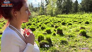 Strange Girl Begged for Sex in Woods, Craving My Big Cock Deep Inside