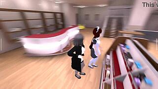 I'm sneaking around with Serika-san exposing in a naked coat outdoors.