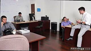 young boy tries anal while tiny boys handle huge cocks in wild gay action