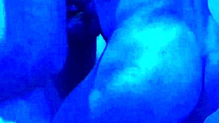 Soldier Pleasures Black Guy In Sauna