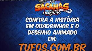 watching forbidden hentai with brazilian anime girl