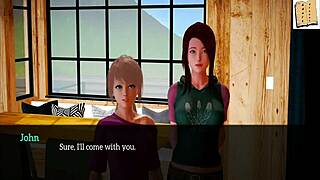 My new family with big ass and tits rides monster cock