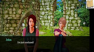 My new family with big ass and tits rides monster cock