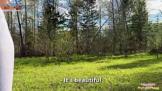 Strange Girl Begged for Sex in Woods, Craving My Big Cock Deep Inside