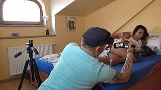 sexy tight pussy cheerleaders get wild at porn casting after fashion try-on