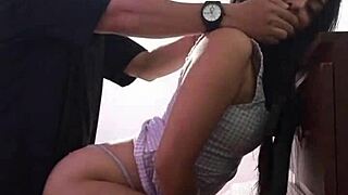 Fucking My Wife's Babysitter's Big Ass! Bent Over And Squirting!