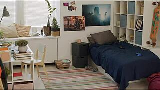 cheating with stepmom's friend in bedroom scene