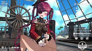 I want to fuck the captain's huge tits!