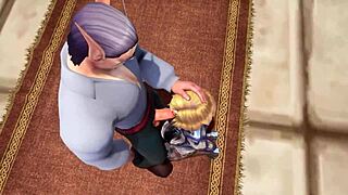 Wild sex unfolds in throne room for Warcraft parody