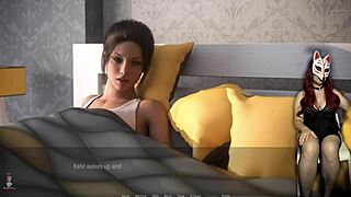 Suggestive Secretary Kate 30 Enjoys Office Threesome Delights