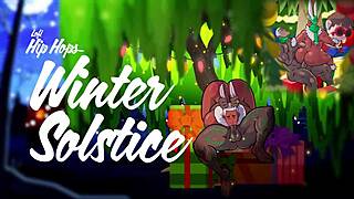 gene lightfoot swallows cum in gay cartoon scene