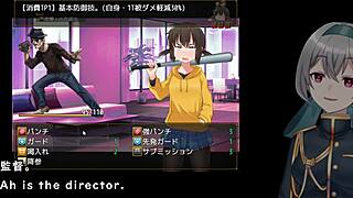 kunugi-chan's life crashes in machine translated hentai game